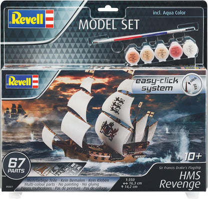 Revell 65660 Santa Maria (Easy-Click) Model Set Kit, Multicoloured, 1/350