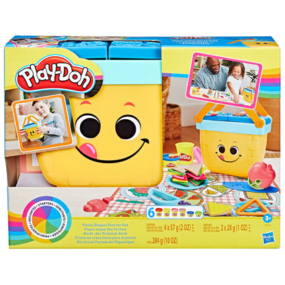 Play-Doh Picnic Shapes Starter Set, Preschool Toys (F6916) for 3+ Years