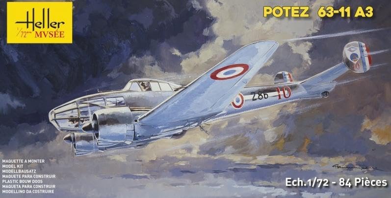 Heller 1:72 - Potez 63-11 A3 Musee Special Edition