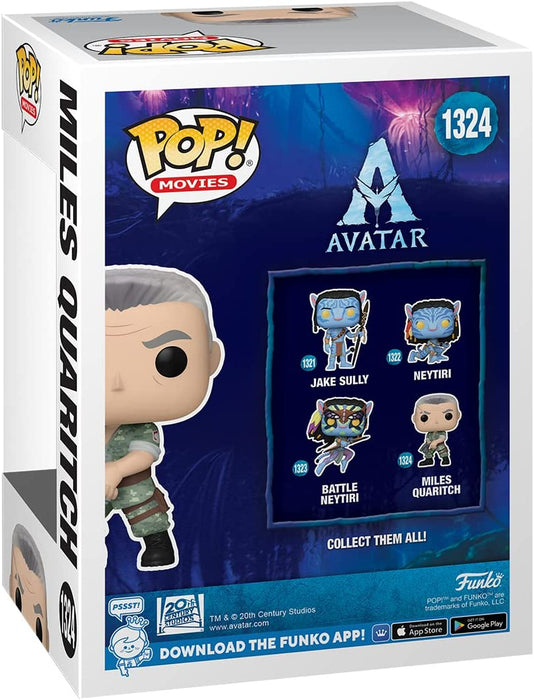 Funko POP! Movies: Avatar - Miles Quaritch - Avatar: the Way Of Water - Collectable Vinyl Figure - Gift Idea - Official Merchandise - Toys for Kids & Adults - Movies Fans
