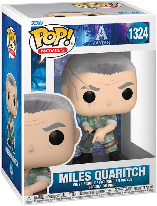 Funko POP! Movies: Avatar - Miles Quaritch - Avatar: the Way Of Water - Collectable Vinyl Figure - Gift Idea - Official Merchandise - Toys for Kids & Adults - Movies Fans