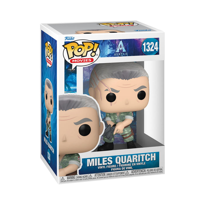 Funko POP! Movies: Avatar - Miles Quaritch - Avatar: the Way Of Water - Collectable Vinyl Figure - Gift Idea - Official Merchandise - Toys for Kids & Adults - Movies Fans