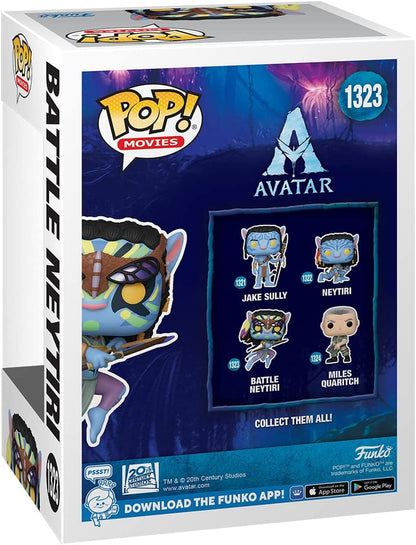 Funko POP! Movies: Avatar - Neytiri - (battle) - Avatar: the Way Of Water - Collectable Vinyl Figure - Gift Idea - Official Merchandise - Toys for Kids & Adults - Movies Fans