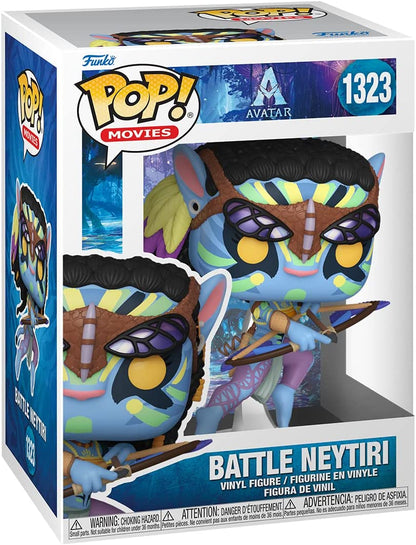 Funko POP! Movies: Avatar - Neytiri - (battle) - Avatar: the Way Of Water - Collectable Vinyl Figure - Gift Idea - Official Merchandise - Toys for Kids & Adults - Movies Fans