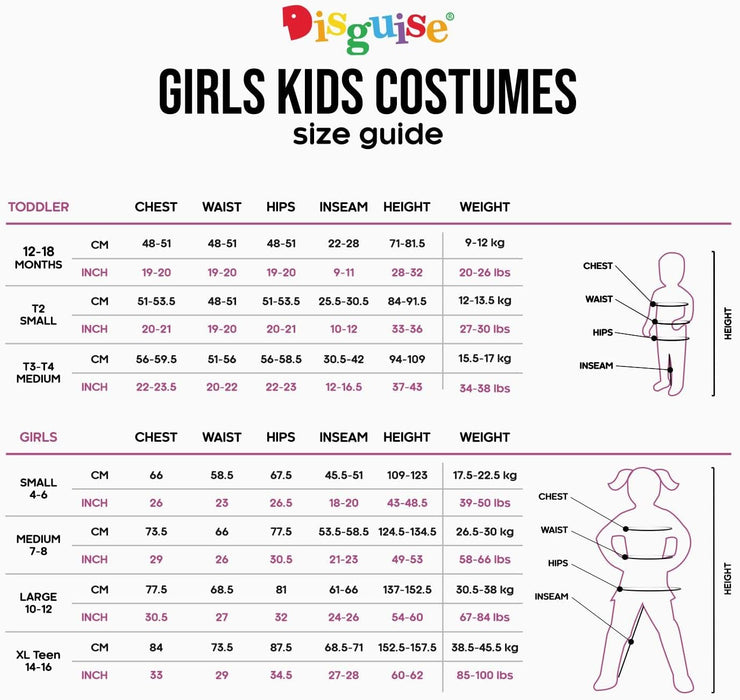 Disney Official Standard Moana Costume Kids, Moana Dress Up for Girls, Moana Fancy Dress Outfit, Princess Costumes for Girls, Maui Costume Kids, World Book Day Costumes for Girls