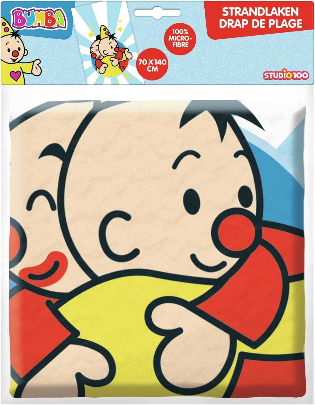 Bumba Beach Towel - 70 x 140 cm - Soft Bath Towel 100% Microfibre