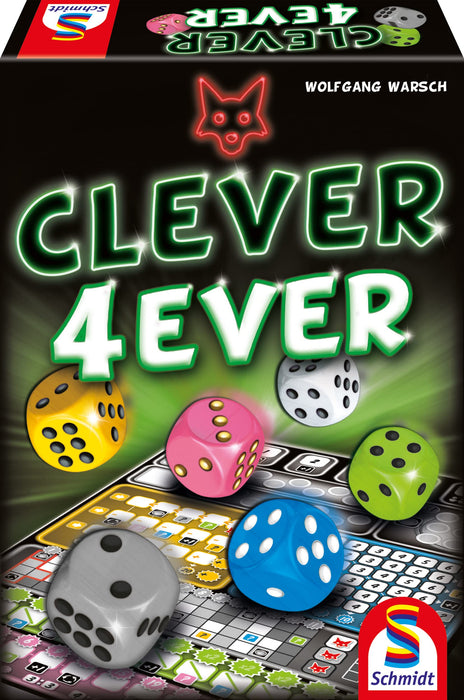 Schmidt | Clever 4Ever | Strategy Dice Game | Ages 14+ | 1-4 Players | 30 Minutes Playing Time