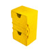 Stronghold 200+ XL Convertible Deck Box | Double-Sleeved | Card Game Protector with Accessories Drawer | Nexofyber Surface | Holds up to 200 Cards | Yellow Color | Made by Gamegenic (GGS20114ML