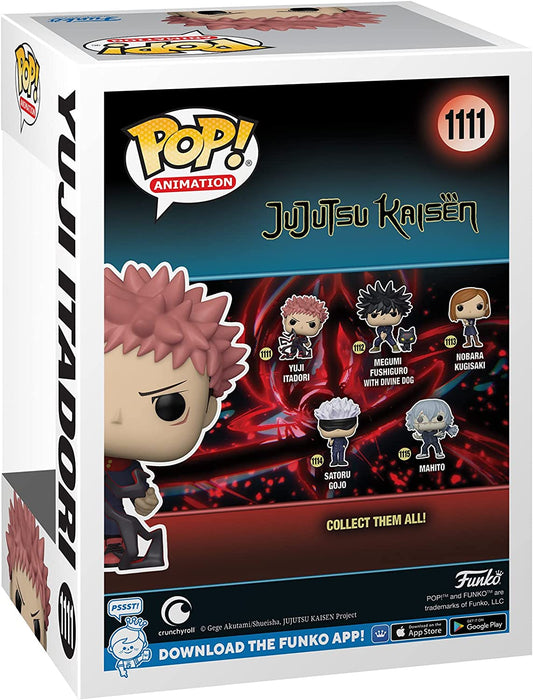 Funko POP! Animation: Jujutsu Kaisen - Yuji Itadori - Glow In the Dark Chase - Collectable Vinyl Figure - Gift Idea - Official Merchandise - Toys for Kids & Adults - Anime Fans