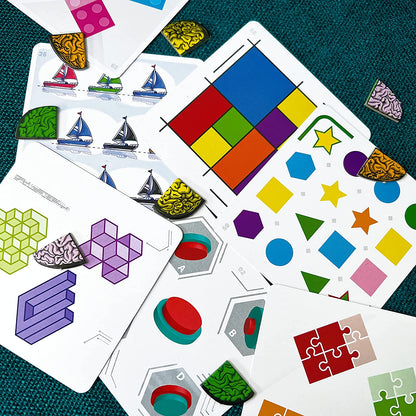 Zygomatic | Super Cortex Challenge | Challenging Party Card Game | Ages 8+ | 2-6 Players | 15+ Minutes Playing Time