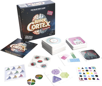 Zygomatic | Super Cortex Challenge | Challenging Party Card Game | Ages 8+ | 2-6 Players | 15+ Minutes Playing Time