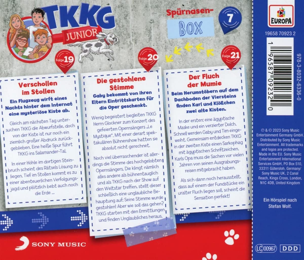 Spürnasen-Box 7 (Folgen 19,20,21)