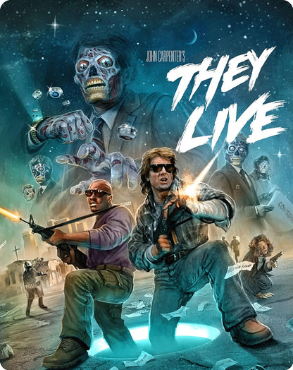 They Live - Limited Edition Steelbook 4K Ultra HD + Blu-ray