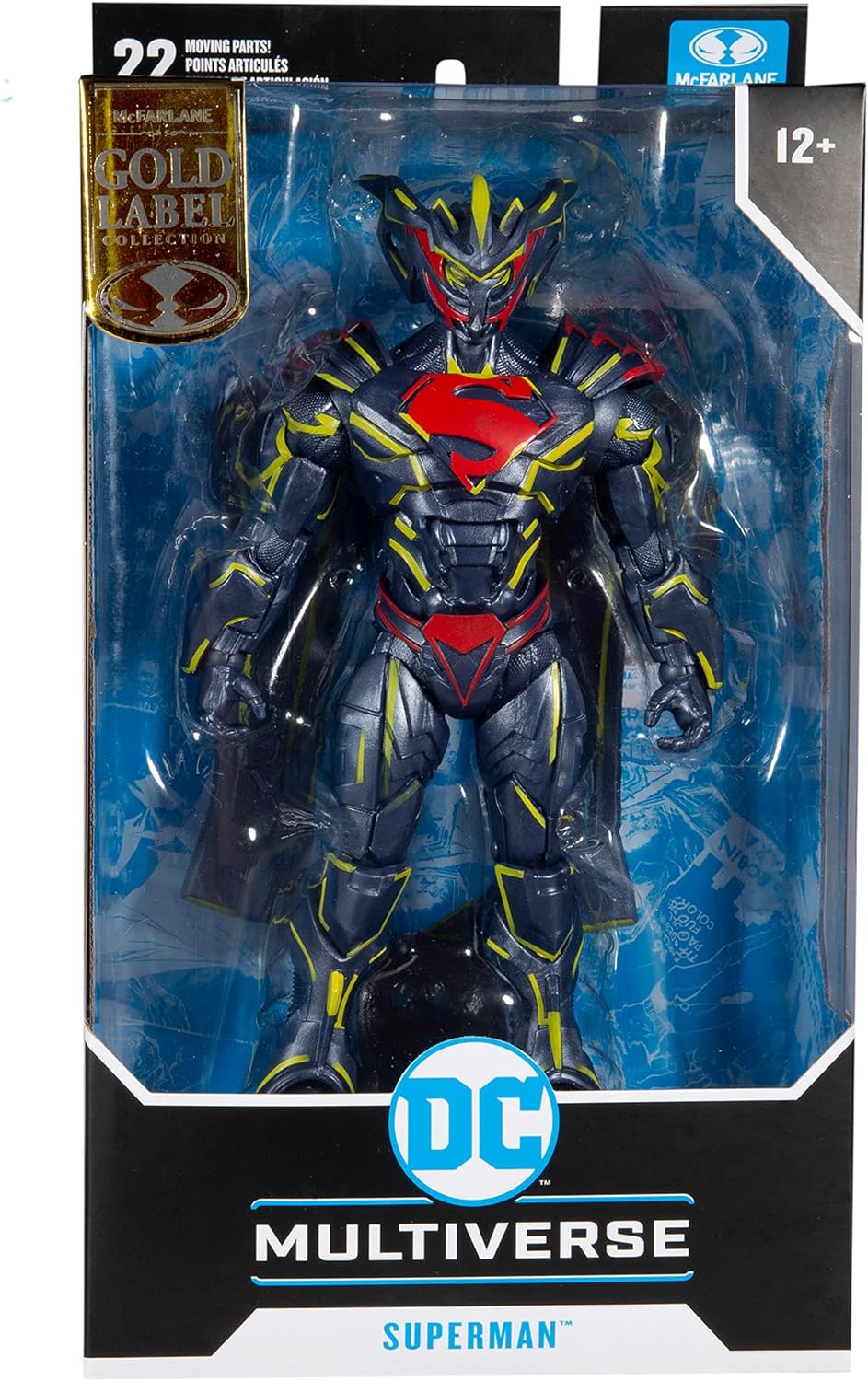 McFarlane Toys DC Multiverse 7IN - Superman Energized Unchained Armor (Gold Label)