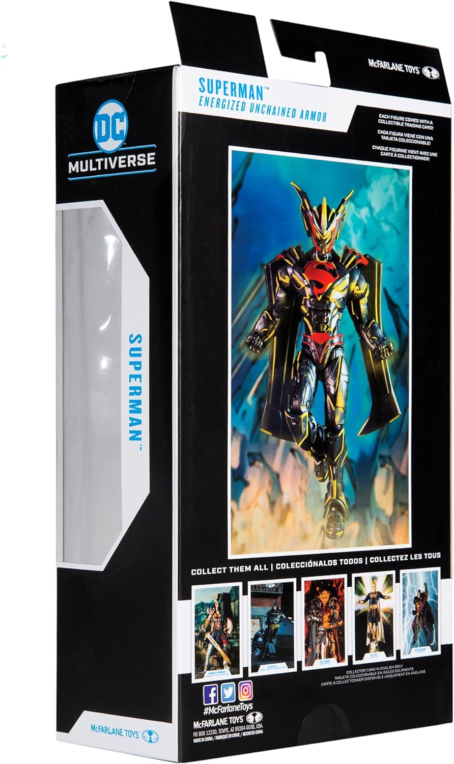 McFarlane Toys DC Multiverse 7IN - Superman Energized Unchained Armor (Gold Label)