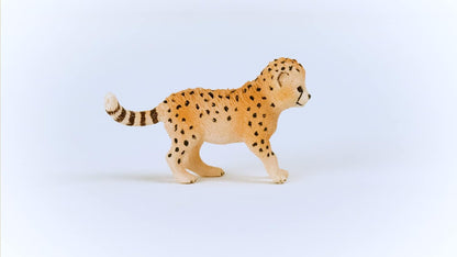 SCHLEICH 14866 Cheetah Baby Wild Life Toy Figurine for children aged 3-8 Years