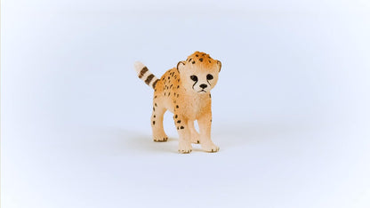 SCHLEICH 14866 Cheetah Baby Wild Life Toy Figurine for children aged 3-8 Years