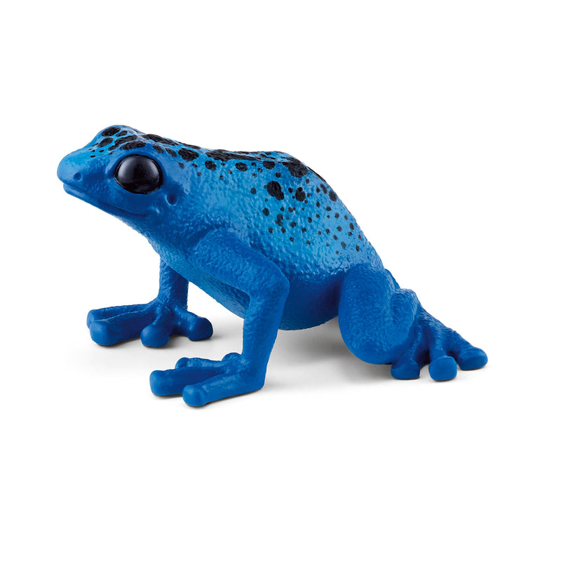 Schleich Wild Life New 2023, Wild Animal Rainforest Jungle Toys for Kids, Poison Dart Frog Toy, Blue, Ages 3+ Blue Poison Dart Frog