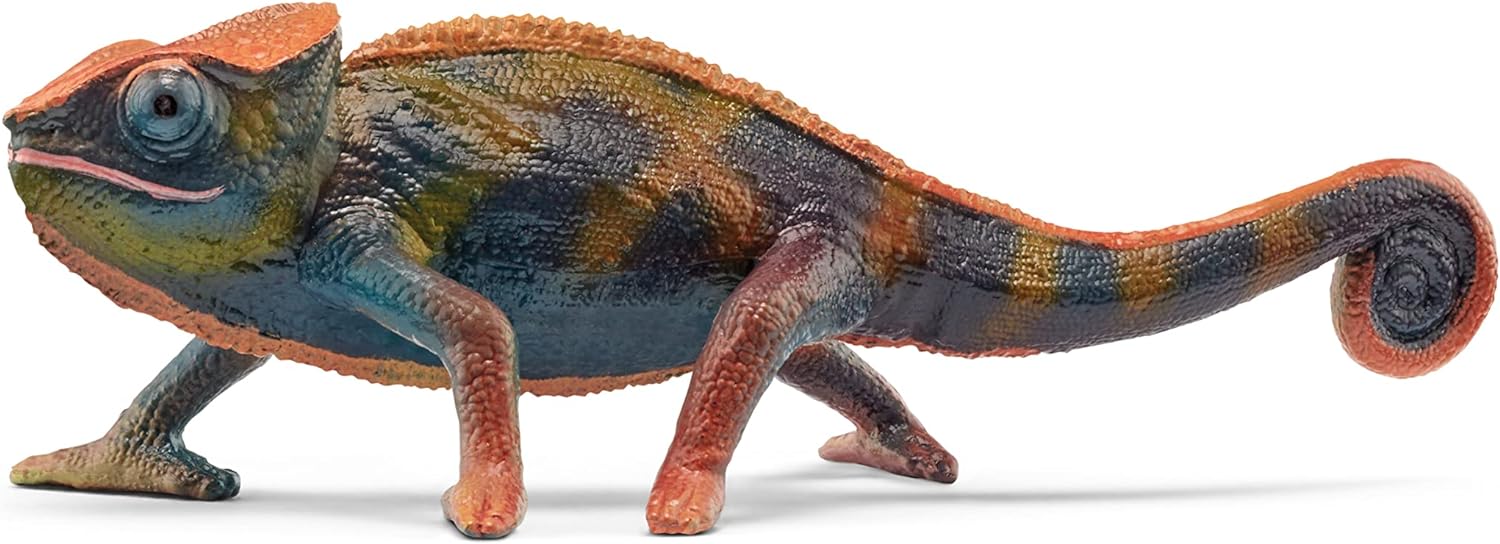 SCHLEICH 14858 Chamäleon, für Kinder ab 3+ Jahren, WILD Life - Spielfigur 14840 Schnabeltier, für Kinder ab 3+ Jahren, WILD Life - Spielfigur