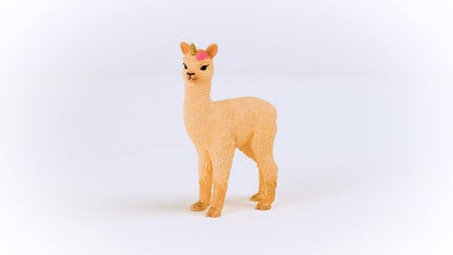 Schleich bayala New 2023, Unicorn Mythical Creature Toys for Girls and Boys, Baby Llama Unicorn Toy Figurine, Ages 5+ Llamacorn Baby
