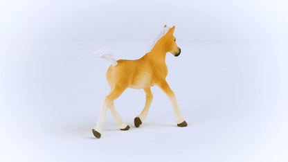 SCHLEICH 13951 Haflinger Foal Horse Club Toy Figurine for children aged 5-12 Years, White.
