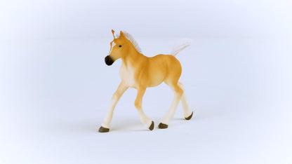 SCHLEICH 13951 Haflinger Foal Horse Club Toy Figurine for children aged 5-12 Years, White.