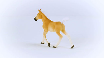 SCHLEICH 13951 Haflinger Foal Horse Club Toy Figurine for children aged 5-12 Years, White.