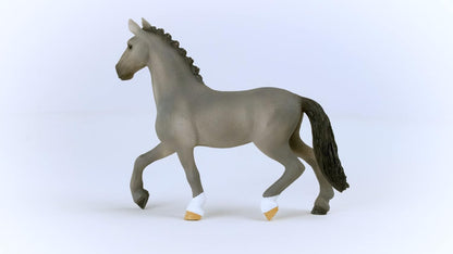 schleich 13956 Cheval de Selle Francais Hengst, für Kinder ab 5-12 Jahren, HORSE CLUB - Spielfigur, Mehrfarbig/Meereswellen (Ocean Tides
