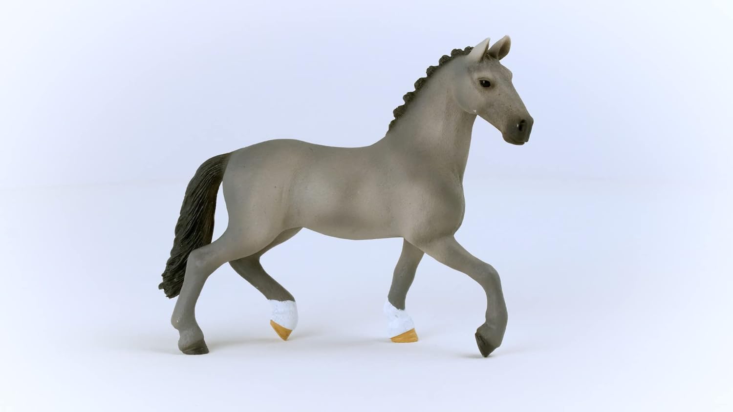 schleich 13956 Cheval de Selle Francais Hengst, für Kinder ab 5-12 Jahren, HORSE CLUB - Spielfigur, Mehrfarbig/Meereswellen (Ocean Tides