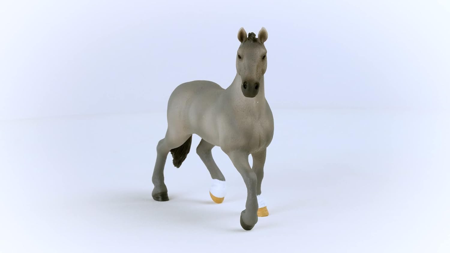 schleich 13956 Cheval de Selle Francais Hengst, für Kinder ab 5-12 Jahren, HORSE CLUB - Spielfigur, Mehrfarbig/Meereswellen (Ocean Tides