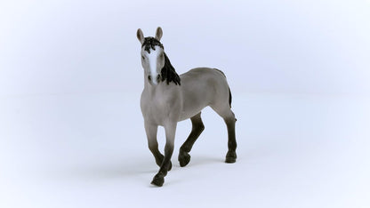 schleich 13956 Cheval de Selle Francais Hengst, für Kinder ab 5-12 Jahren, HORSE CLUB - Spielfigur, Mehrfarbig/Meereswellen (Ocean Tides