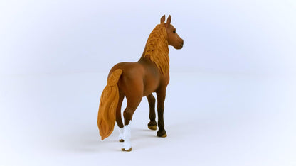 schleich 13953 Paso Peruano Stute, ab 5 Jahren, HORSE CLUB - Spielfigur, 3 x 14 x 12 cm, Brown