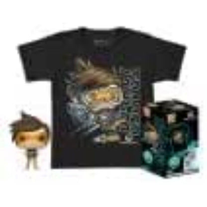 Funko TEES Overwatch - Pocket Pop N° XX - Tracer + T-Shirt (XL