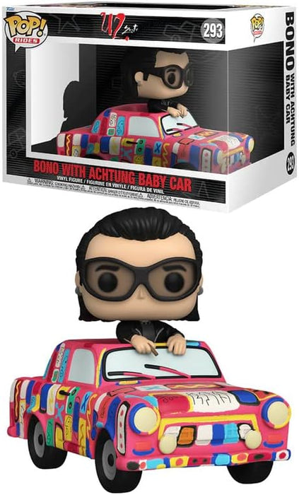 Funko POP! Ride Super Deluxe: U2-AB Car With Bono - Collectable Vinyl Figure - Gift Idea - Official Merchandise - Toys for Kids & Adults - Music Fans - Model Figure for Collectors and Display