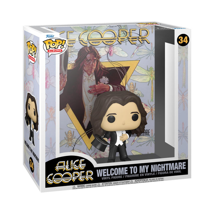 Funko Pop! Albums: Alice Cooper - WTMN - Music - Collectable Vinyl Figure - Gift Idea - Official Merchandise - Toys for Kids & Adults - Music Fans - Model Figure for Collectors and Display