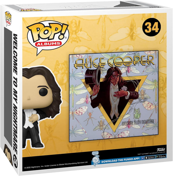 Funko Pop! Albums: Alice Cooper - WTMN - Music - Collectable Vinyl Figure - Gift Idea - Official Merchandise - Toys for Kids & Adults - Music Fans - Model Figure for Collectors and Display