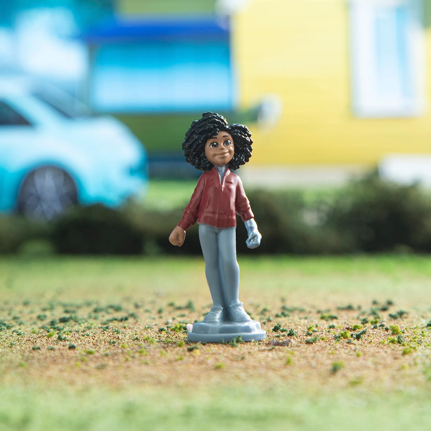 Transformers Figuras EarthSpark - Figura Cambiador de Giro Bumblebee de 20 cm con Figura de Mo Malto de 5 cm - A Partir de 6 años