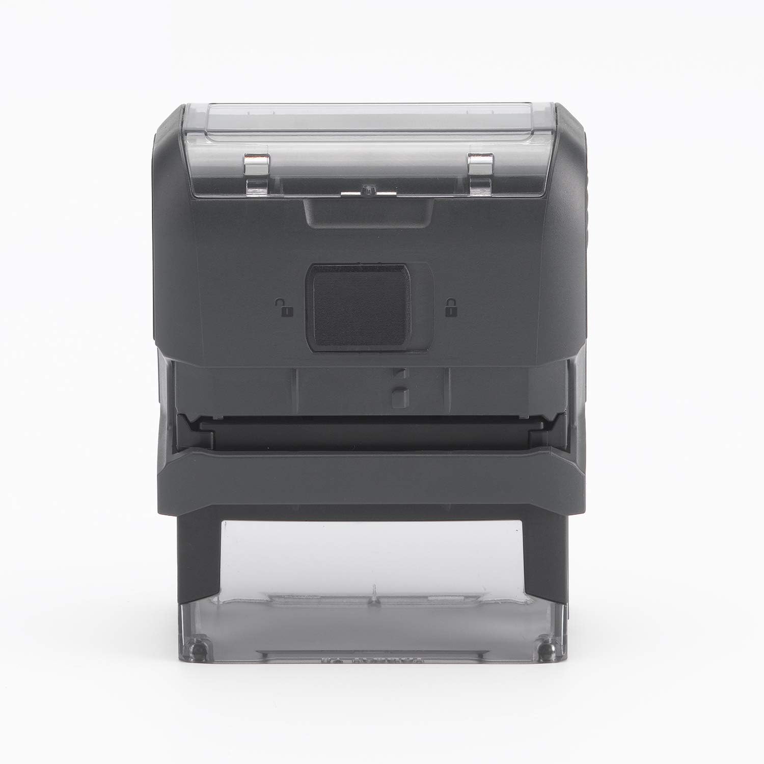 Trodat 286912 Office Printy Stamp Self-inking Copy 18x46mm Reinkable Red and Blue Ref 43241