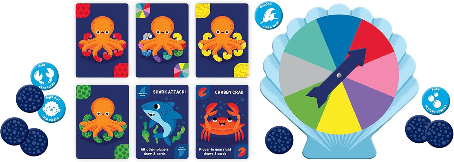 Socktopus Octopus Shaped Box Game
