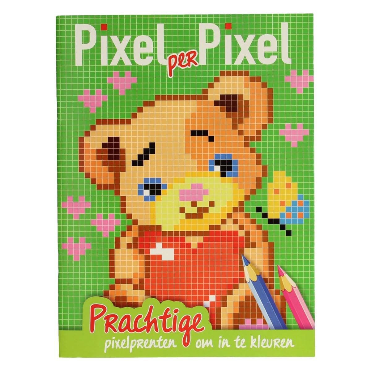 Pixel per pixel groen