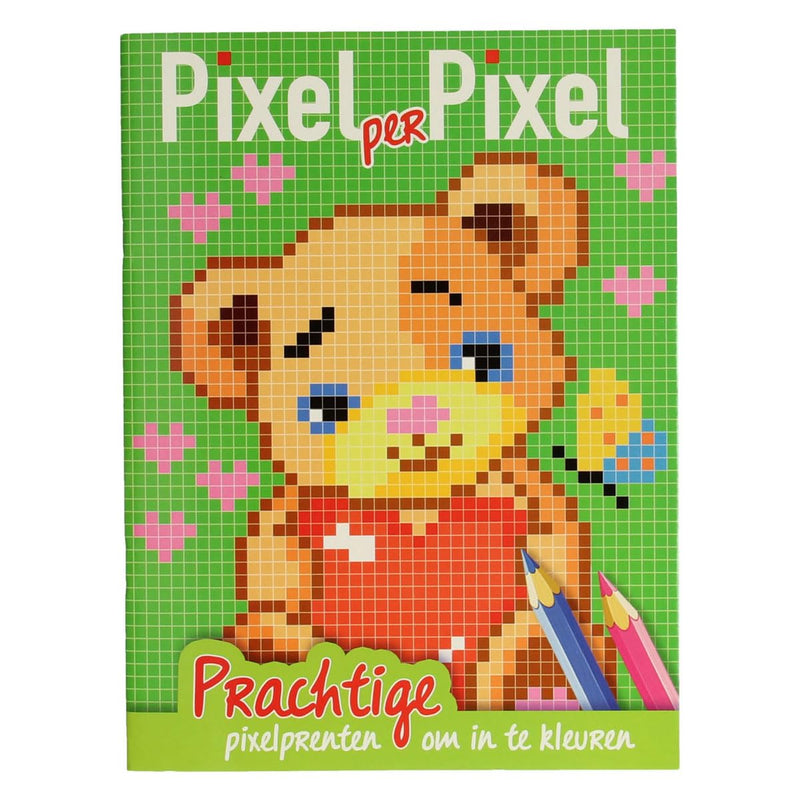 Pixel per pixel groen