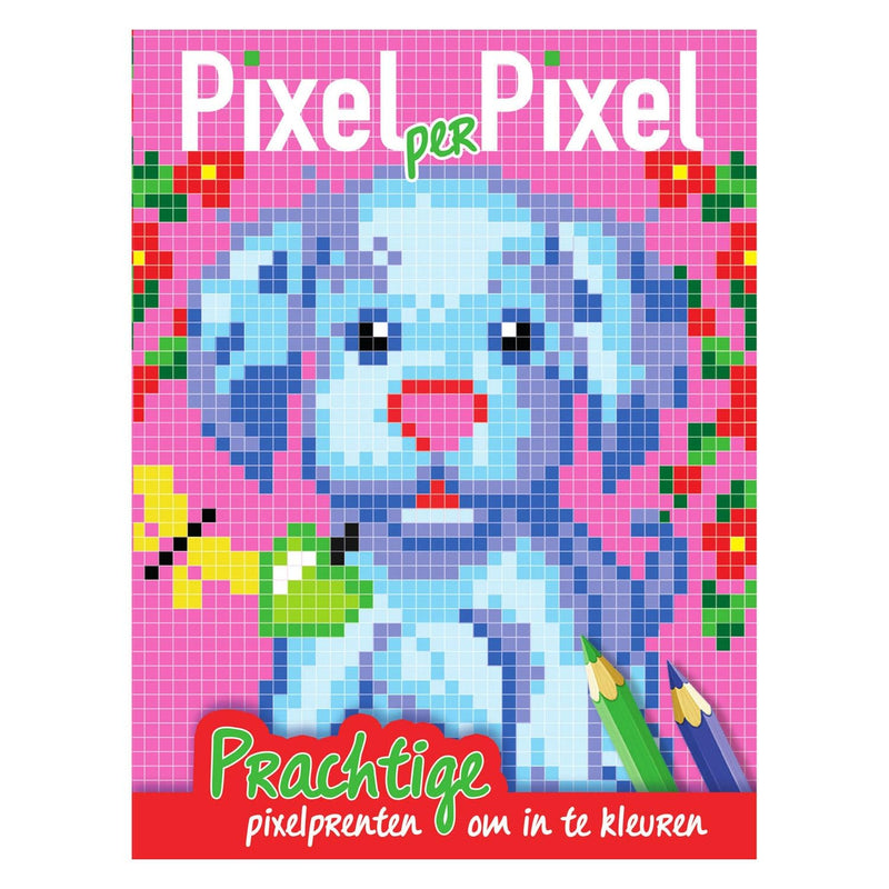 Pixel per pixel roze