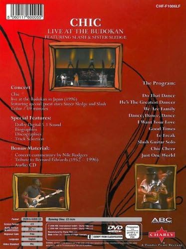 Chic - Live at Budokan