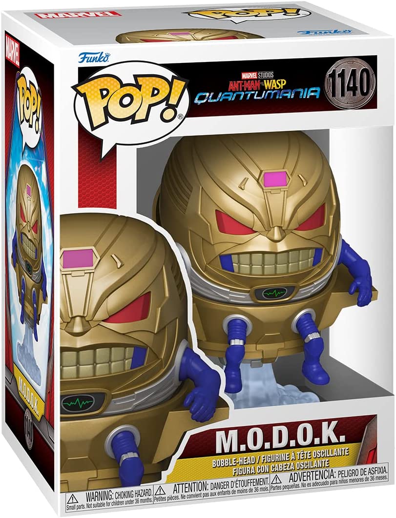 Funko POP! Vinyl Marvel: Ant-Man Quantumania - Modok - M.O.D.O.K - Collectable Vinyl Figure - Gift Idea - Official Merchandise - Toys for Kids & Adults - Movies Fans - Model Figure for Collectors