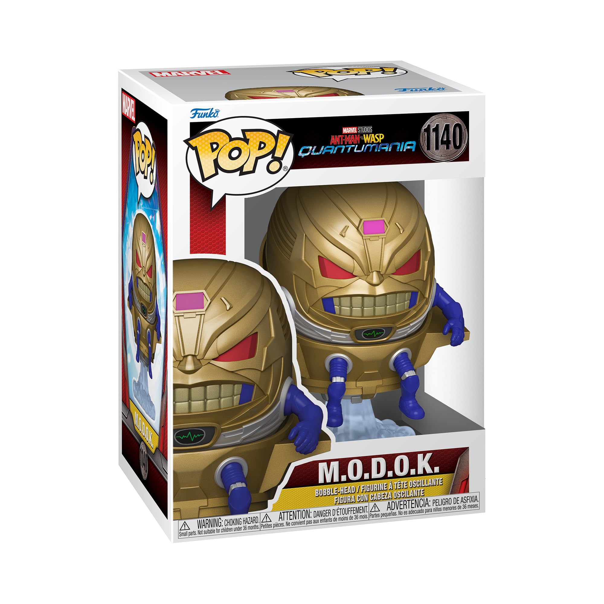 Funko POP! Vinyl Marvel: Ant-Man Quantumania - Modok - M.O.D.O.K - Collectable Vinyl Figure - Gift Idea - Official Merchandise - Toys for Kids & Adults - Movies Fans - Model Figure for Collectors