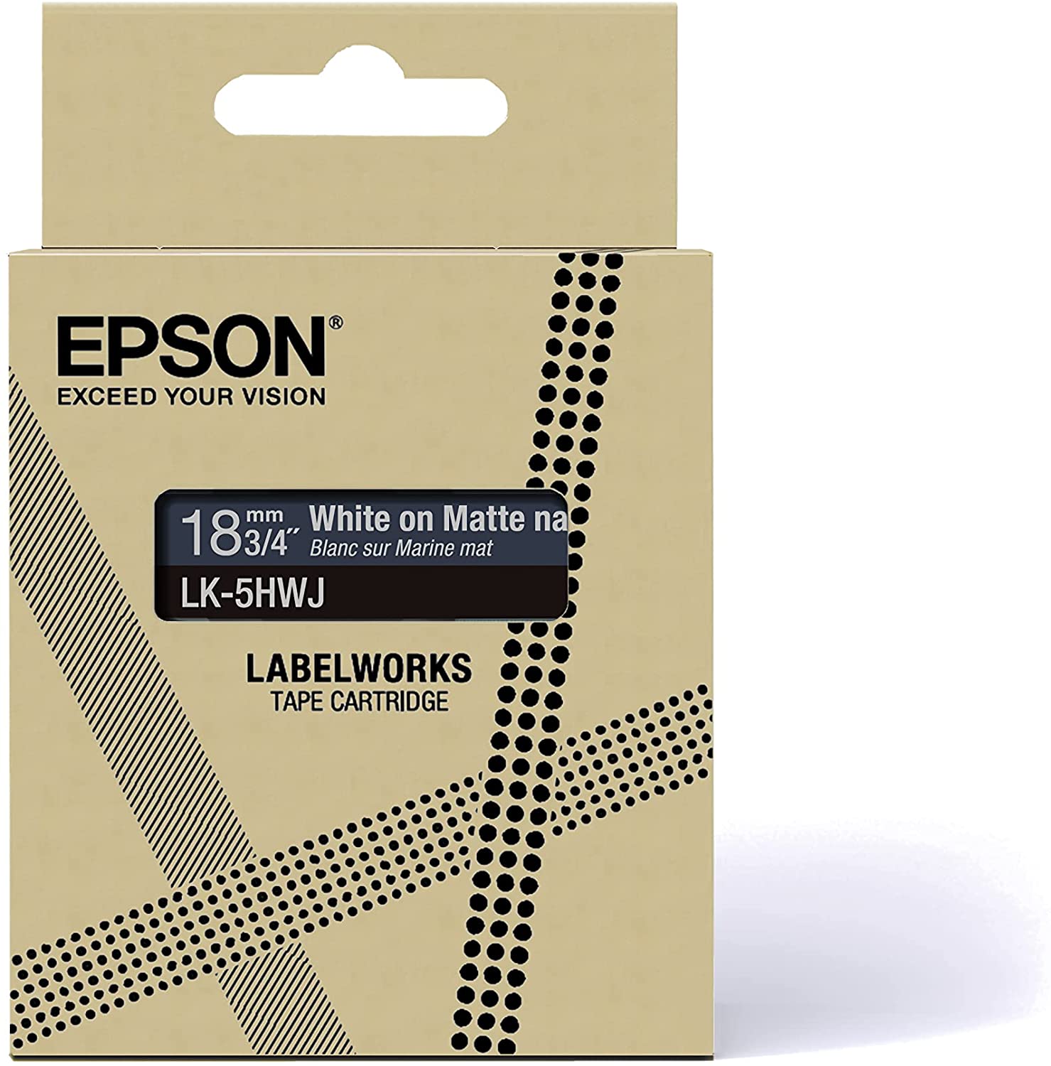 Matte Navy/White 18mm LK-5HWJ