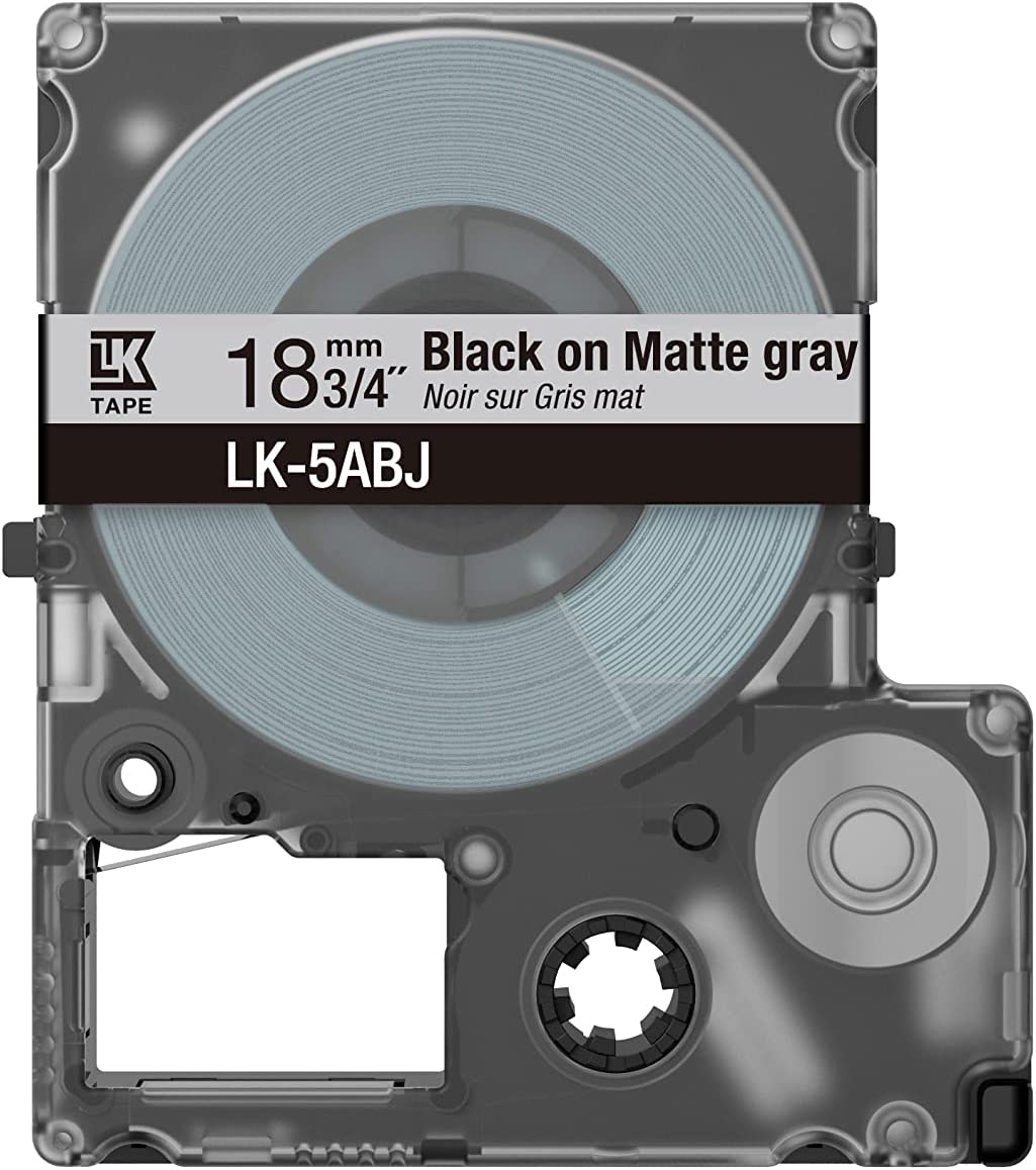 Matte L Gray/Black 18mm LK-5ABJ