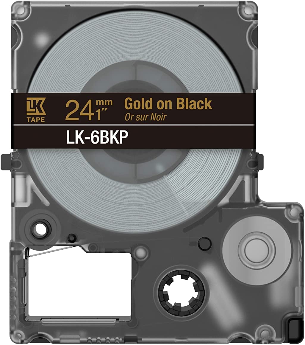 Metallic Black/Gold 24mm LK-6BKP