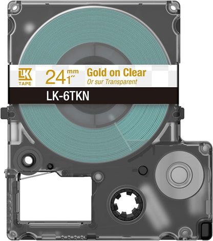 Metallic Clear/Gold 24mm LK-6TKN