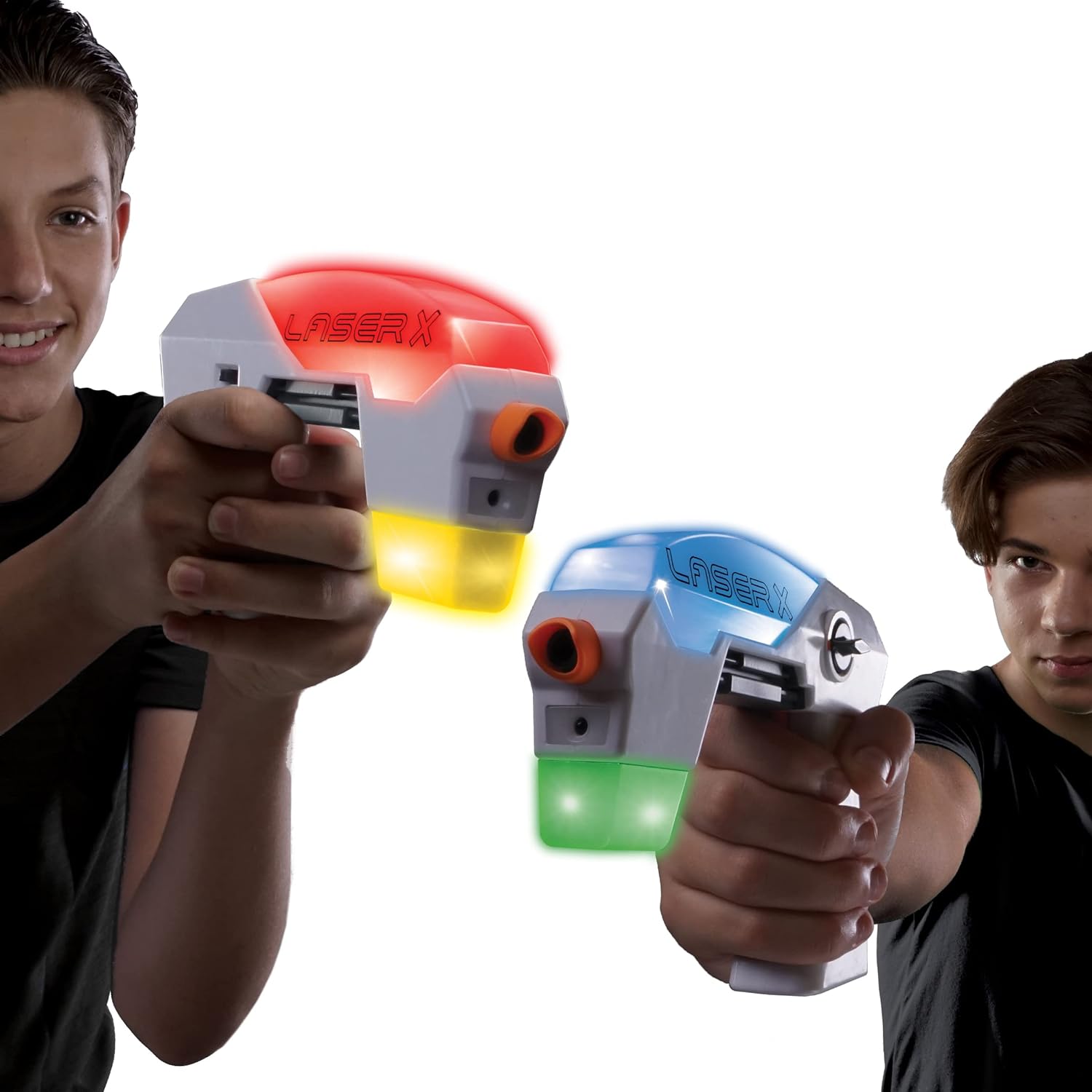 Laser X Revolution Micro Blasters, choose the colour of your team, blast over . Real life infrared gaming experience.,Black,60 metres